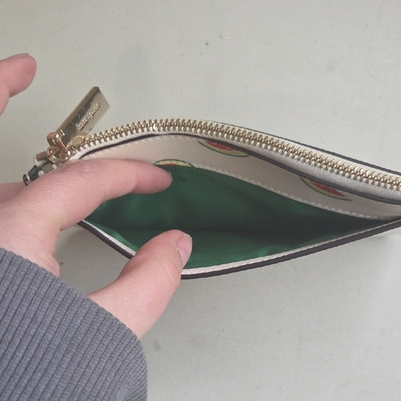 Kate Spade Staci Watermelon Party Slim Card Holder Wallet - Picture 4 of 7